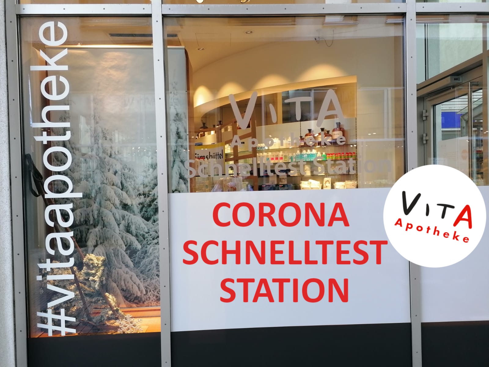 Corona Schnelltest Station